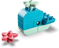 LEGO DUPLO 2er Set: 10913 Steinebox & 30648 Wal