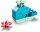 LEGO DUPLO 2er Set: 10913 Steinebox & 30648 Wal