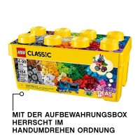 LEGO Classic 2er Set 10696 Bausteine-Box + grüne Grundplatten