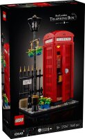 Rote Londoner Telefonzelle