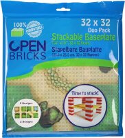Bauplatte 32x32 Farm Wege (2 Stück)