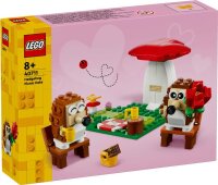 Igel und ihr Picknick-Date