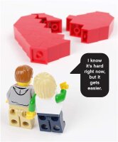 LEGO® Minifigur-Karten: 20 Grußkarten mit Kuverts