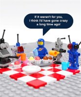 LEGO® Minifigur-Karten: 20 Grußkarten mit Kuverts