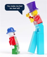 LEGO® Minifigur-Karten: 20 Grußkarten mit Kuverts