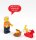 LEGO® Minifigur-Karten: 20 Grußkarten mit Kuverts