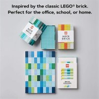 LEGO® Notizzettel | Blau