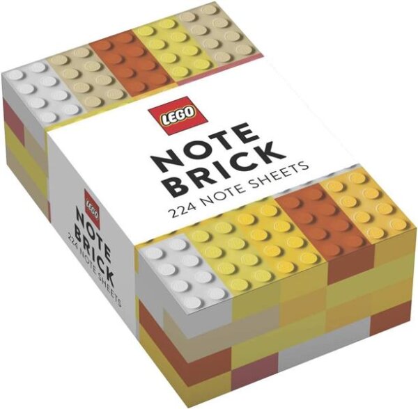 LEGO® Notizzettel | Gelb