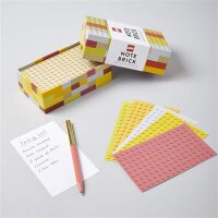 LEGO® Notizzettel | Gelb