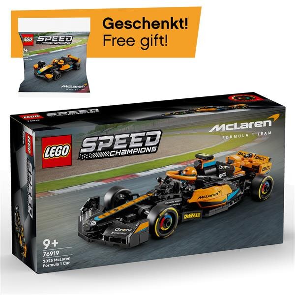 Lego 2er Set: 76919 & 30683 McLaren Formel-1