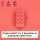 Original LEGO Basic Bricks | 100 PCS 2x4 Stein (3001) Coral