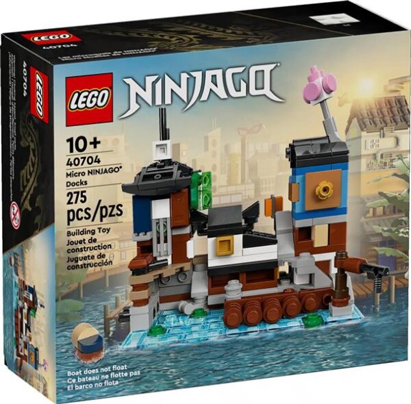 Mikro-Modell des NINJAGO® Hafen