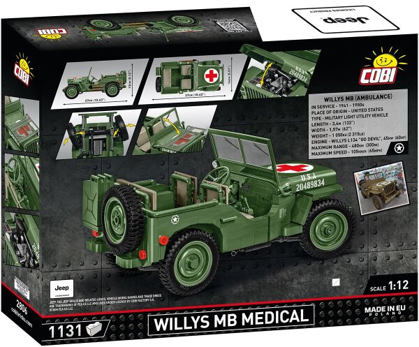 Willys MB  Medical scale 1:12