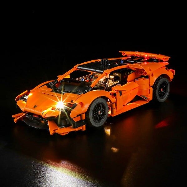 Beleuchtungsset für: 42196 Lamborghini Huracán Tecnica Orange