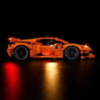 Beleuchtungsset für: 42196 Lamborghini Huracán Tecnica Orange