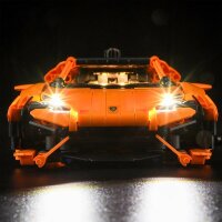 Beleuchtungsset für: 42196 Lamborghini Huracán Tecnica Orange