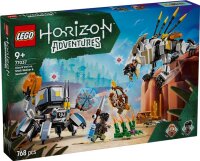 Aloy und Varl vs. Panzerwanderer und Sägezahn