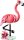 Wilde Tiere: Rosa Flamingo