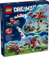 Coopers Tiger-Mech und Zeros Hot Rod Auto