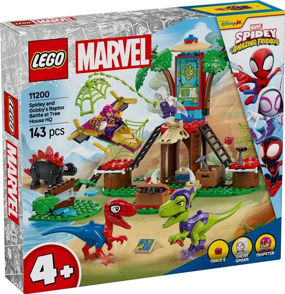 Showdown am Baumhaus: Spidey-Rex vs. Gobby-Raptor