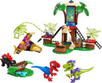 Showdown am Baumhaus: Spidey-Rex vs. Gobby-Raptor