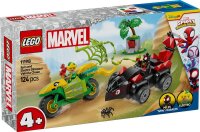 Actionspaß mit Spin und Electro in ihren Dino-Flitzern