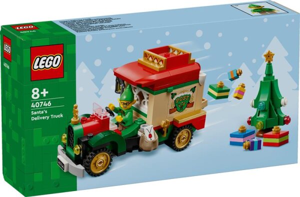 Lieferwagen des Weihnachtsmanns