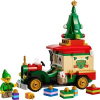 Lieferwagen des Weihnachtsmanns