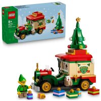 Lieferwagen des Weihnachtsmanns