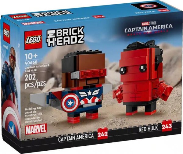 Captain America & Red Hulk