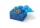 Stein-Aufbewahrungsbox | Transparent Blau