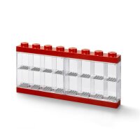 LEGO® Vitrine für 16 Minifiguren | Rot