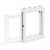 LEGO® Bilderrahmen | Weiß