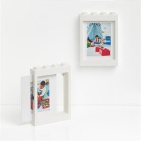 LEGO® Bilderrahmen | Weiß