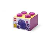 Stein-Aufbewahrungsbox | Transparent Violet