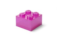 Stein-Aufbewahrungsbox | Transparent Violet