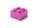 Stein-Aufbewahrungsbox | Transparent Violet