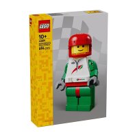 Große Rennfahrer-Minifigur