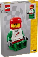 Große Rennfahrer-Minifigur