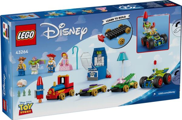 Partyzug und das Auto RC aus Toy Story