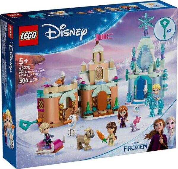 Schloss Arendelle und Elsas Eispalast