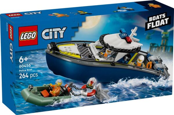 Verfolgungsjagd im Polizeiboot