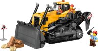Gelber Bulldozer