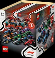 71049 Display mit 36 Rennwagen: F1® Rennwagen