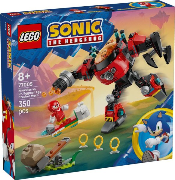 Knuckles vs. Dr. Eggmans Egg Crusher Mech