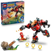 Knuckles vs. Dr. Eggmans Egg Crusher Mech