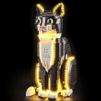 Beleuchtungsset für: 21349 Schwarz-weiße Katze