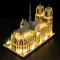 Beleuchtungsset für: 21061 Notre-Dame de Paris