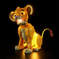 Beleuchtungsset für: 43247 Simba, der junge...