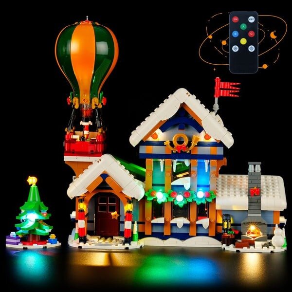 Beleuchtungsset für: 10339 Postamt des Weihnachtsmanns